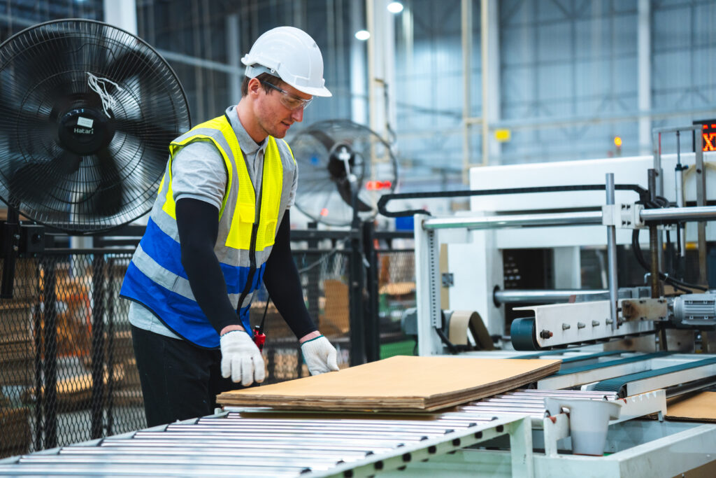 Industrial Excellence: Engineers and Technicians Ensure Safety and Efficiency in Factory Work